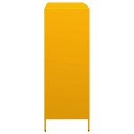 vidaXL Dulap înalt, galben muștar, 101,5x39x103,5 cm, oțel vidaXL Dulap înalt, galben muștar, 101,5x39x103,5 cm, oțel