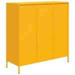 vidaXL Dulap înalt, galben muștar, 101,5x39x103,5 cm, oțel vidaXL Dulap înalt, galben muștar, 101,5x39x103,5 cm, oțel