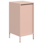 vidaXL Dulap, roz, 35x39x73,5 cm, oțel laminat la rece