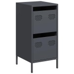 vidaXL Dulap, antracit, 35x39x73,5 cm, oțel laminat la rece