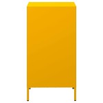 vidaXL Dulap, galben muștar, 35x39x73,5 cm, oțel laminat la rece