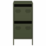 vidaXL Dulap, verde măsliniu, 35x39x73,5 cm, oțel laminat la rece vidaXL Dulap, verde măsliniu, 35x39x73,5 cm, oțel laminat la rece