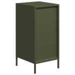vidaXL Dulap, verde măsliniu, 35x39x73,5 cm, oțel laminat la rece vidaXL Dulap, verde măsliniu, 35x39x73,5 cm, oțel laminat la rece