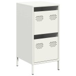 vidaXL Dulap, alb, 35x39x73,5 cm, oțel laminat la rece