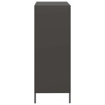 vidaXL Dulap înalt, negru, 39x35x103,5 cm, oțel vidaXL Dulap înalt, negru, 39x35x103,5 cm, oțel
