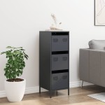 vidaXL Dulap înalt, antracit, 39x35x103,5 cm, oțel vidaXL Dulap înalt, antracit, 39x35x103,5 cm, oțel