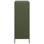 vidaXL Dulap înalt verde măslină 39x35x103,5 cm oțel vidaXL Dulap înalt verde măslină 39x35x103,5 cm oțel