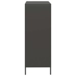 vidaXL Dulap înalt, negru, 68x39x103,5 cm, oțel