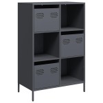 vidaXL Dulap înalt, antracit, 68x39x103,5 cm, oțel vidaXL Dulap înalt, antracit, 68x39x103,5 cm, oțel