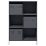 vidaXL Dulap înalt, antracit, 68x39x103,5 cm, oțel vidaXL Dulap înalt, antracit, 68x39x103,5 cm, oțel
