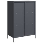 vidaXL Dulap înalt, antracit, 68x39x103,5 cm, oțel vidaXL Dulap înalt, antracit, 68x39x103,5 cm, oțel