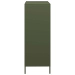 vidaXL Dulap înalt, verde măsliniu, 68x39x103,5 cm, oțel vidaXL Dulap înalt, verde măsliniu, 68x39x103,5 cm, oțel