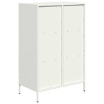 vidaXL Dulap înalt, alb, 68x39x103,5 cm, oțel