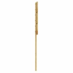 vidaXL Tăblie de pat 75 cm din lemn masiv de stejar