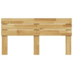 vidaXL Tăblie de pat 140 cm lemn masiv de stejar