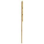 vidaXL Tăblie de pat 150 cm lemn masiv de stejar