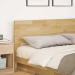 vidaXL Tăblie de pat 180 cm lemn masiv de stejar