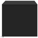 vidaXL Măsuță de cafea cu lumini LED, negru, lemn prelucrat vidaXL Măsuță de cafea cu lumini LED, negru, lemn prelucrat
