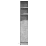 vidaXL Dulap cu LED, gri beton, 36x32,5x200 cm, lemn prelucrat vidaXL Dulap cu LED, gri beton, 36x32,5x200 cm, lemn prelucrat