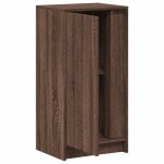 vidaXL Dulap cu LED, stejar maro, 42,5x34x85 cm, lemn prelucrat