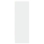 vidaXL Dulap cu LED, alb, 77x34x100 cm, lemn prelucrat vidaXL Dulap cu LED, alb, 77x34x100 cm, lemn prelucrat
