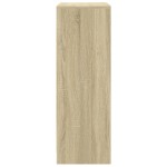 vidaXL Dulap cu LED, stejar sonoma, 77x34x100 cm, lemn prelucrat vidaXL Dulap cu LED, stejar sonoma, 77x34x100 cm, lemn prelucrat