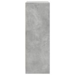 vidaXL Dulap cu LED, gri beton, 77x34x100 cm, lemn prelucrat vidaXL Dulap cu LED, gri beton, 77x34x100 cm, lemn prelucrat