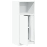 vidaXL Dulap cu LED, alb, 42,5x34x100 cm, lemn prelucrat
