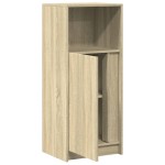 vidaXL Dulap cu LED, stejar sonoma, 42,5x34x100 cm, lemn prelucrat vidaXL Dulap cu LED, stejar sonoma, 42,5x34x100 cm, lemn prelucrat