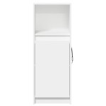 vidaXL Dulap cu LED, alb, 38x34x100 cm, lemn prelucrat vidaXL Dulap cu LED, alb, 38x34x100 cm, lemn prelucrat