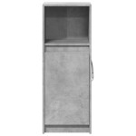 vidaXL Dulap cu LED, gri beton, 38x34x100 cm, lemn prelucrat vidaXL Dulap cu LED, gri beton, 38x34x100 cm, lemn prelucrat