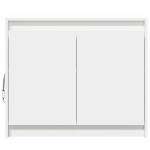 vidaXL Dulap cu LED, alb, 72x34x61 cm, lemn prelucrat vidaXL Dulap cu LED, alb, 72x34x61 cm, lemn prelucrat