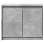 vidaXL Dulap cu LED, gri beton, 72x34x61 cm, lemn prelucrat vidaXL Dulap cu LED, gri beton, 72x34x61 cm, lemn prelucrat