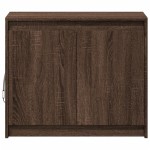 vidaXL Dulap cu LED, stejar maro, 72x34x61 cm, lemn prelucrat vidaXL Dulap cu LED, stejar maro, 72x34x61 cm, lemn prelucrat