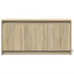 vidaXL Dulap TV cu LED, stejar sonoma, 100x34x50 cm, lemn prelucrat vidaXL Dulap TV cu LED, stejar sonoma, 100x34x50 cm, lemn prelucrat