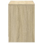 vidaXL Dulap TV cu LED, stejar sonoma, 100x34x50 cm, lemn prelucrat vidaXL Dulap TV cu LED, stejar sonoma, 100x34x50 cm, lemn prelucrat