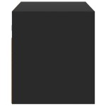 vidaXL Dulap TV de perete cu lumini LED negru 80x31x35 cm vidaXL Dulap TV de perete cu lumini LED negru 80x31x35 cm