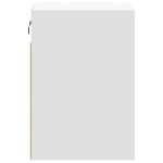 vidaXL Comodă TV de perete cu lumini LED, alb, 41x31x45 cm vidaXL Comodă TV de perete cu lumini LED, alb, 41x31x45 cm