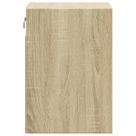 vidaXL Comodă TV de perete cu LED, 2 buc. stejar sonoma, 41x31x45 cm vidaXL Comodă TV de perete cu LED, 2 buc. stejar sonoma, 41x31x45 cm