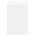 vidaXL Comodă TV de perete cu lumini LED, alb, 100x31x45 cm vidaXL Comodă TV de perete cu lumini LED, alb, 100x31x45 cm
