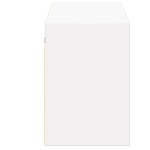 vidaXL Comodă TV de perete cu lumini LED, alb, 130x31x45 cm vidaXL Comodă TV de perete cu lumini LED, alb, 130x31x45 cm