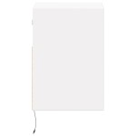 vidaXL Comodă TV de perete cu lumini LED, alb, 41x31x45 cm vidaXL Comodă TV de perete cu lumini LED, alb, 41x31x45 cm