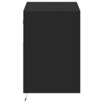 vidaXL Dulap TV de perete cu lumini LED negru 80x31x45 cm vidaXL Dulap TV de perete cu lumini LED negru 80x31x45 cm