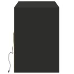 vidaXL Dulap TV de perete cu lumini LED negru 130x31x45 cm vidaXL Dulap TV de perete cu lumini LED negru 130x31x45 cm