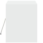 vidaXL Comodă TV de perete cu lumini LED, alb, 80x31x38 cm vidaXL Comodă TV de perete cu lumini LED, alb, 80x31x38 cm