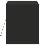 vidaXL Dulap TV de perete cu lumini LED negru 80x31x38 cm vidaXL Dulap TV de perete cu lumini LED negru 80x31x38 cm