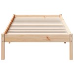 vidaXL Cadru de pat foarte lung fără saltea, 80x220 cm, lemn masiv pin vidaXL Cadru de pat foarte lung fără saltea, 80x220 cm, lemn masiv pin