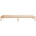 vidaXL Cadru de pat foarte lung fără saltea, 80x220 cm, lemn masiv pin vidaXL Cadru de pat foarte lung fără saltea, 80x220 cm, lemn masiv pin