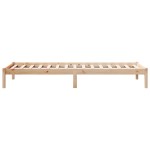 vidaXL Cadru de pat foarte lung fără saltea, 90x220 cm, lemn masiv pin vidaXL Cadru de pat foarte lung fără saltea, 90x220 cm, lemn masiv pin