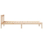 vidaXL Cadru de pat foarte lung fără saltea, 80x220 cm, lemn masiv pin vidaXL Cadru de pat foarte lung fără saltea, 80x220 cm, lemn masiv pin